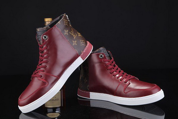 LV High-Top Fashion Men Shoes--034